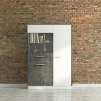 Click to view product details and reviews for Zingaro Display Cabinet Low Lhf Grey And White. Click to view product details and reviews for Zingaro Display Cabinet Low Lhf Grey And White.