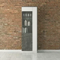 Click to view product details and reviews for Zingaro Display Cabinet Tall Lhf Glazed Grey And White. Click to view product details and reviews for Zingaro Display Cabinet Tall Lhf Glazed Grey And White.
