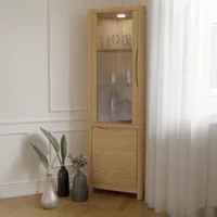 Click to view product details and reviews for Stockholm Display Cabinet 2 Door Corner Oak. Click to view product details and reviews for Stockholm Display Cabinet 2 Door Corner Oak.