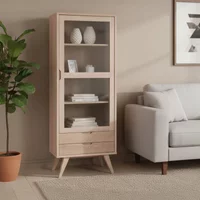 Click to view product details and reviews for A Line Display Cabinet 1 Door 2 Drawer Oak. Click to view product details and reviews for A Line Display Cabinet 1 Door 2 Drawer Oak.
