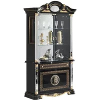 Click to view product details and reviews for Betty Display Cabinet 4 Door Black Italian. Click to view product details and reviews for Betty Display Cabinet 4 Door Black Italian.