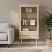Click to view product details and reviews for Century Display Cabinet 1 Door 2 Drawer Oak. Click to view product details and reviews for Century Display Cabinet 1 Door 2 Drawer Oak.