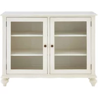 View Loire display cabinet - 2 door - small - white View Loire display cabinet - 2 door - small - white