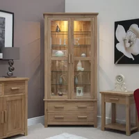 Click to view product details and reviews for Opus Display Cabinet 2 Door Oak. Click to view product details and reviews for Opus Display Cabinet 2 Door Oak.
