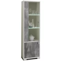 Click to view product details and reviews for Stella Display Cabinet 2 Door White Grey Italian. Click to view product details and reviews for Stella Display Cabinet 2 Door White Grey Italian.