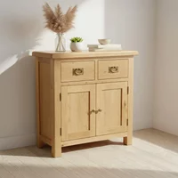 Click to view product details and reviews for Salisbury Premium Compact Sideboard 2 Door Oak 85cm. Click to view product details and reviews for Salisbury Premium Compact Sideboard 2 Door Oak 85cm.