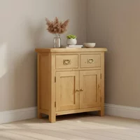 Click to view product details and reviews for Salisbury Premium Small Sideboard 2 Door Oak 107cm. Click to view product details and reviews for Salisbury Premium Small Sideboard 2 Door Oak 107cm.