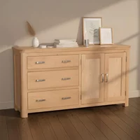 Click to view product details and reviews for Treviso Medium Sideboard 150cm 2 Door Oak. Click to view product details and reviews for Treviso Medium Sideboard 150cm 2 Door Oak.