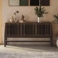Click to view product details and reviews for Abigail Ahern Batten Sideboard 3 Door Wide Zebrano Veneer. Click to view product details and reviews for Abigail Ahern Batten Sideboard 3 Door Wide Zebrano Veneer.