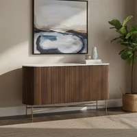 Click to view product details and reviews for Harvard Sideboard 150cm Medium 2 Door Fluted Curved White Marble Top. Click to view product details and reviews for Harvard Sideboard 150cm Medium 2 Door Fluted Curved White Marble Top.