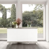 View Modern treviso large buffet sideboard - 3 door - white View Modern treviso large buffet sideboard - 3 door - white
