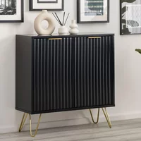Click to view product details and reviews for Murano Sideboard 80cm 2 Door Compact Ribbed Black. Click to view product details and reviews for Murano Sideboard 80cm 2 Door Compact Ribbed Black.