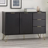 Click to view product details and reviews for Murano Sideboard Small 2 Door Ribbed Black. Click to view product details and reviews for Murano Sideboard Small 2 Door Ribbed Black.