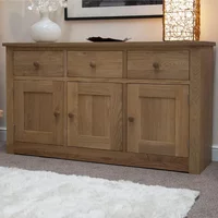 Click to view product details and reviews for Torino Sideboard 3 Door Medium 159cm Oak. Click to view product details and reviews for Torino Sideboard 3 Door Medium 159cm Oak.