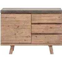 Click to view product details and reviews for Pimlico Sideboard 1 Door 3 Drawer Wide Acacia Wood And Concrete Top. Click to view product details and reviews for Pimlico Sideboard 1 Door 3 Drawer Wide Acacia Wood And Concrete Top.