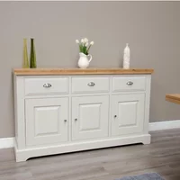 Click to view product details and reviews for Deluxe Painted Sideboard 3 Door Large 159cm. Click to view product details and reviews for Deluxe Painted Sideboard 3 Door Large 159cm.