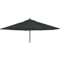 View Outdoor parasol - 300cm - round - eucalyptus wood - with granite base - charcoal View Outdoor parasol - 300cm - round - eucalyptus wood - with granite base - charcoal