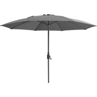 View Capri outdoor parasol - 3cm - round - charcoal grey View Capri outdoor parasol - 3cm - round - charcoal grey