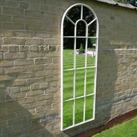 View Garden mirror - arch - white metal - large - garden View Garden mirror - arch - white metal - large - garden