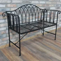 Click to view product details and reviews for Garden Bench Black Metal. Click to view product details and reviews for Garden Bench Black Metal.