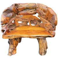 Click to view product details and reviews for Teak Root Branch Bench Small With Back. Click to view product details and reviews for Teak Root Branch Bench Small With Back.