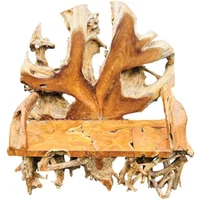 Click to view product details and reviews for Teak Root Bench King With Back. Click to view product details and reviews for Teak Root Bench King With Back.