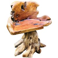 View Teak root chair - solid trunk leg View Teak root chair - solid trunk leg