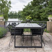 Click to view product details and reviews for Denver Garden Dining Table 8 Seater Grey 210cm. Click to view product details and reviews for Denver Garden Dining Table 8 Seater Grey 210cm.