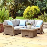 Click to view product details and reviews for Arlington Corner Lounge Set 5 Seater With Square Adjustable Height Table Luxury Rattan. Click to view product details and reviews for Arlington Corner Lounge Set 5 Seater With Square Adjustable Height Table Luxury Rattan.
