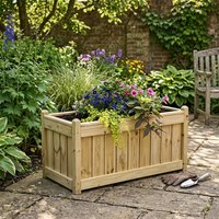Click to view product details and reviews for Elegant Garden Planter Trough Timber Wood. Click to view product details and reviews for Elegant Garden Planter Trough Timber Wood.