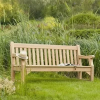 View Roble wood park garden 6ft bench View Roble wood park garden 6ft bench