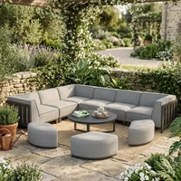 Click to view product details and reviews for Ibiza Medium Corner Garden Sofa Set With Footstool Coffee Table Ceramic Top Zinc Grey. Click to view product details and reviews for Ibiza Medium Corner Garden Sofa Set With Footstool Coffee Table Ceramic Top Zinc Grey.