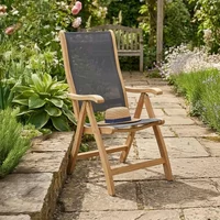 Click to view product details and reviews for Roble Wood Garden Bengal Sling Recliner Dining Chair. Click to view product details and reviews for Roble Wood Garden Bengal Sling Recliner Dining Chair.