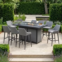 Click to view product details and reviews for Regal Garden Fire Pit Bar Set 8 Seater Zinc Grey. Click to view product details and reviews for Regal Garden Fire Pit Bar Set 8 Seater Zinc Grey.