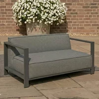Click to view product details and reviews for Ibiza Garden Sofa 2 Seater Zinc Grey. Click to view product details and reviews for Ibiza Garden Sofa 2 Seater Zinc Grey.