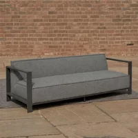 Click to view product details and reviews for Ibiza Garden Sofa 3 Seater Zinc Grey. Click to view product details and reviews for Ibiza Garden Sofa 3 Seater Zinc Grey.