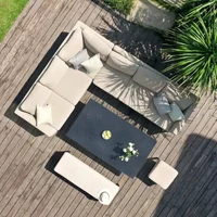 Click to view product details and reviews for Pulse Corner Garden Sofa Dining Set Rising Table With Bench Footstool Oatmeal. Click to view product details and reviews for Pulse Corner Garden Sofa Dining Set Rising Table With Bench Footstool Oatmeal.