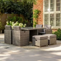 Click to view product details and reviews for Paris Garden Cube Dining Set 8 Seater Grey Rattan. Click to view product details and reviews for Paris Garden Cube Dining Set 8 Seater Grey Rattan.