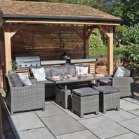 Click to view product details and reviews for Paris Garden Sofa Dining Set 7 Seater Deluxe Grey Rattan. Click to view product details and reviews for Paris Garden Sofa Dining Set 7 Seater Deluxe Grey Rattan.