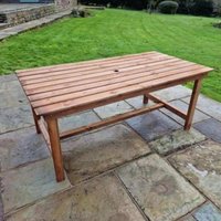 View Garden dining table - 179cm - 6 seater - redwood View Garden dining table - 179cm - 6 seater - redwood