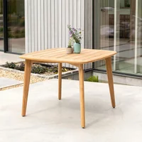 Click to view product details and reviews for Dana Garden Dining Table 2 Seater 100cm Square Teak Wood. Click to view product details and reviews for Dana Garden Dining Table 2 Seater 100cm Square Teak Wood.