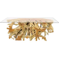 Click to view product details and reviews for Teak Root Glass Console Table Large. Click to view product details and reviews for Teak Root Glass Console Table Large.