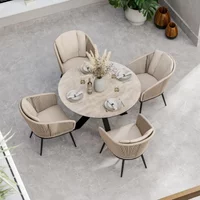 Click to view product details and reviews for Bali Garden Dining Set 4 Seater 120cm Round Ceramic Top 4 Rope Chairs. Click to view product details and reviews for Bali Garden Dining Set 4 Seater 120cm Round Ceramic Top 4 Rope Chairs.