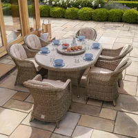 Click to view product details and reviews for Winchester Oval Garden Dining Set 6 Seater 180cm Lazy Susan Ceramic Top Natural Rattan. Click to view product details and reviews for Winchester Oval Garden Dining Set 6 Seater 180cm Lazy Susan Ceramic Top Natural Rattan.