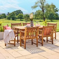 Click to view product details and reviews for Redcliffe Garden Dining Set 6 Seater 165cm Acacia Wood 6 Broadfield Dining Armchair. Click to view product details and reviews for Redcliffe Garden Dining Set 6 Seater 165cm Acacia Wood 6 Broadfield Dining Armchair.