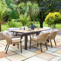 Click to view product details and reviews for Bali Garden Dining Table 6 Seater 210cm 6 Chairs. Click to view product details and reviews for Bali Garden Dining Table 6 Seater 210cm 6 Chairs.