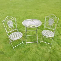 Click to view product details and reviews for Garden Set Round Garden Table Black Metal With 2 Chairs. Click to view product details and reviews for Garden Set Round Garden Table Black Metal With 2 Chairs.