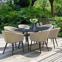 Click to view product details and reviews for Ambition Oval Garden Dining Set 6 Seater 180cm Aluminium Oatmeal. Click to view product details and reviews for Ambition Oval Garden Dining Set 6 Seater 180cm Aluminium Oatmeal.