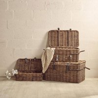 Click to view product details and reviews for Argento Storage Basket Set Of 3 Brown Rattan. Click to view product details and reviews for Argento Storage Basket Set Of 3 Brown Rattan.