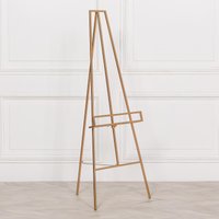 Click to view product details and reviews for Contemporary Style Metal Easel Gold. Click to view product details and reviews for Contemporary Style Metal Easel Gold.